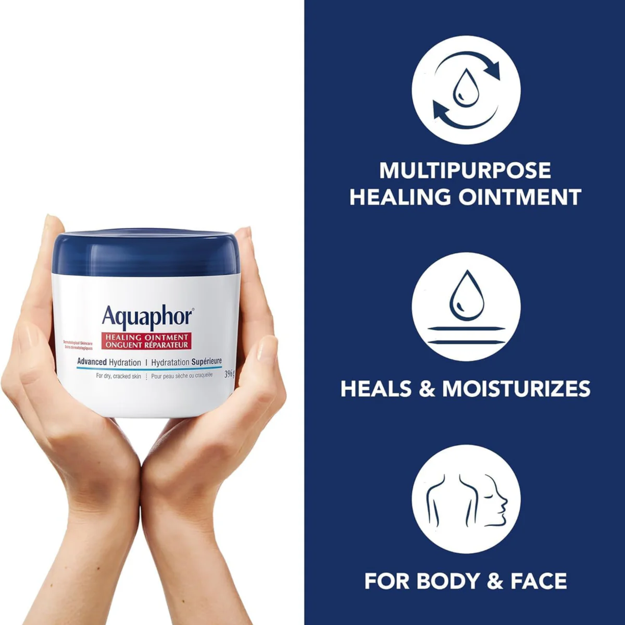 Aquaphor Healing Ointment Advanced Hydration (396g)
