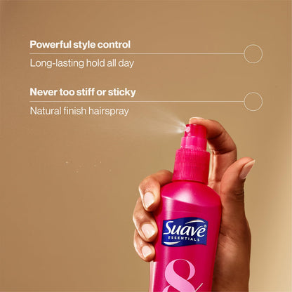 Suave Max Hold Non Aerosol Long Lasting Hold Hairspray (325ml)