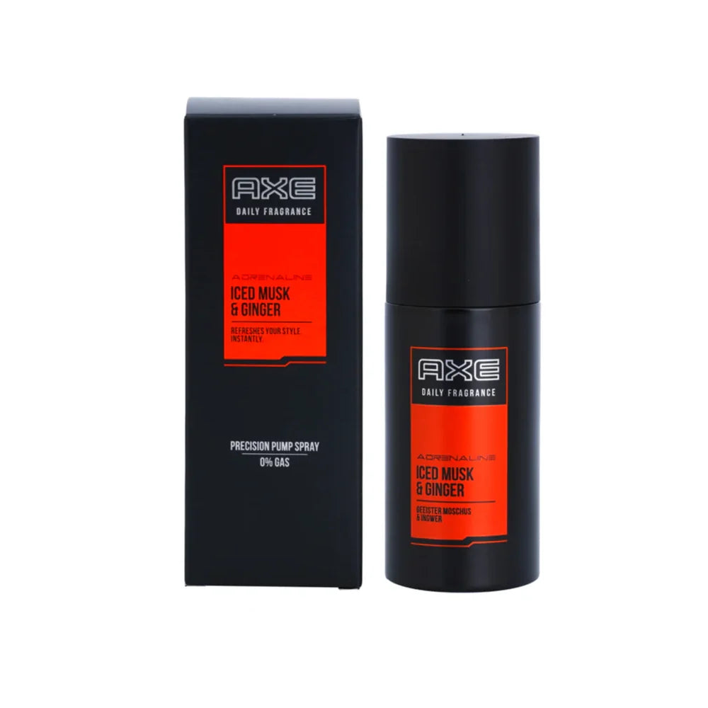 Axe Adrenaline Iced Musk & Ginger Daily Fragrance (100ml)