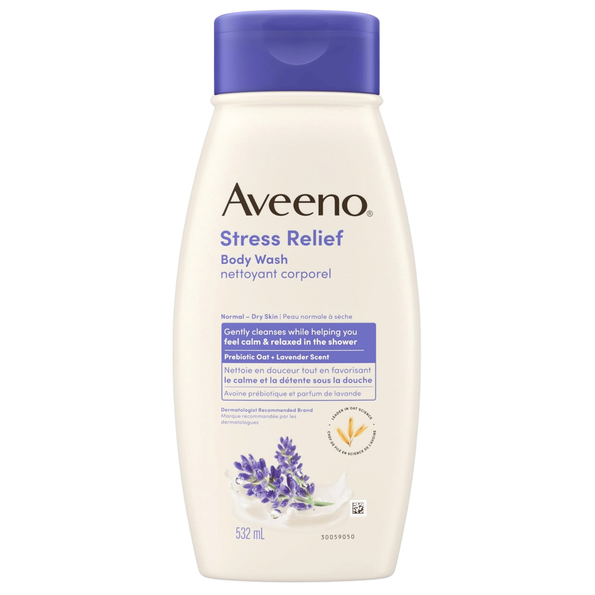Aveeno Stress Relief Body Wash for Normal Skin (532ml)