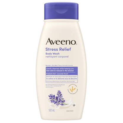 Aveeno Stress Relief Body Wash for Normal Skin (532ml)